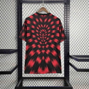CAMISOLA DO FLAMENGO 25/26 VERMELHO E PRETO TREINO
