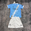 KIT CRIANÇA DO MANCHESTER CITY 26/27 AZUL