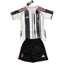 KIT CRIANÇA DA JUVENTUS 26/27 BRANCO E PRETO