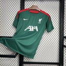 CAMISOLA DO LIVEPOOL 24/25 VERDE PRE JOGO