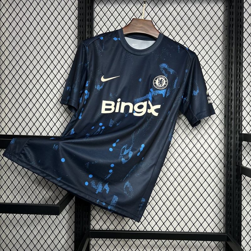 CAMISOLA DO CHELSEA 24/25 AZUL PRE JOGO