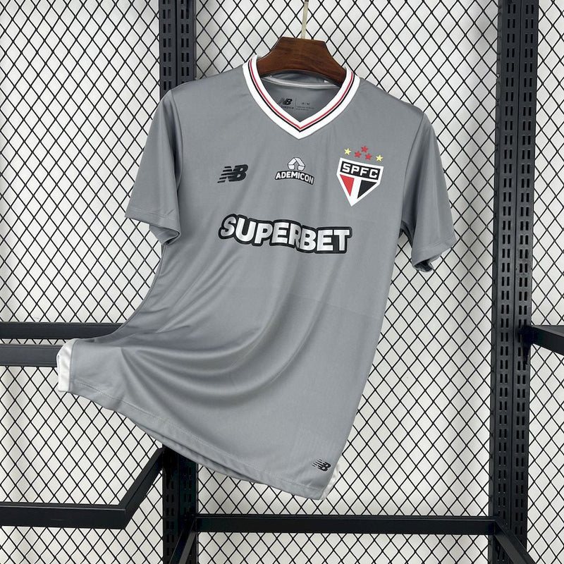 CAMISOLA DO SÃO PAULO 25/26 CINZA
