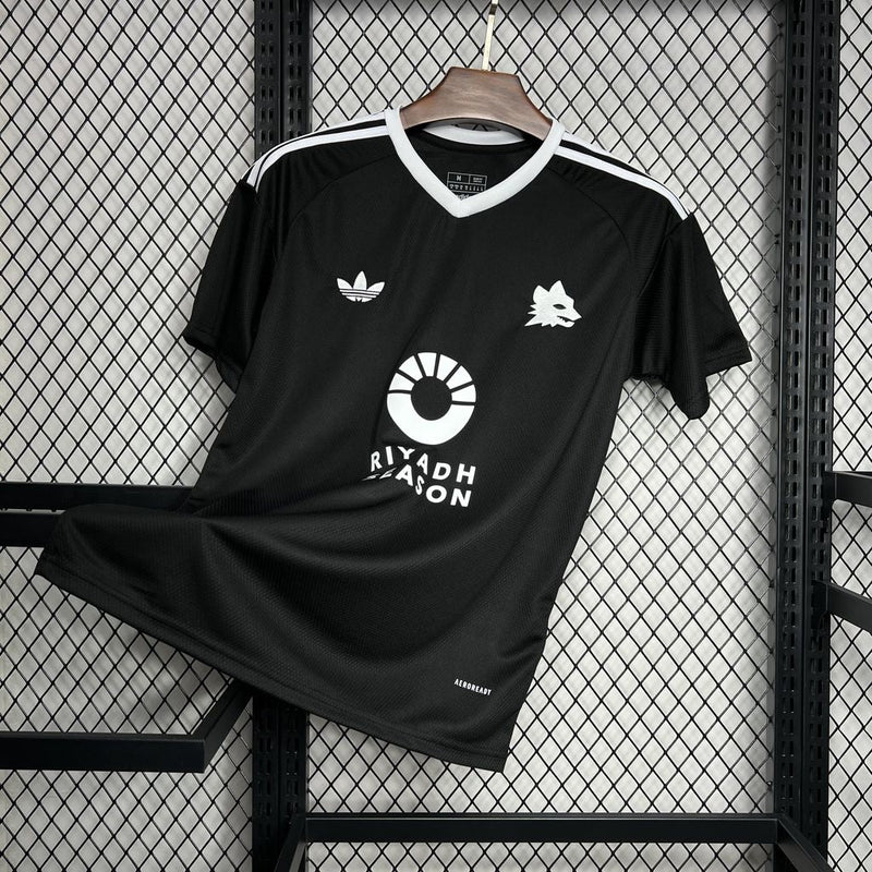 CAMISOLA DO ROMA 25/26 PRETO