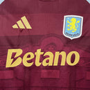 CAMISOLA DO ASTON VILLA 25/26 VERMELHO