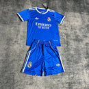 KIT CRIANÇA DO REAL MADRID 26/27 AZUL