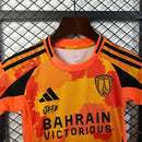 KIT INFANTIL DO REAL MADRID 25/26 LARANJA