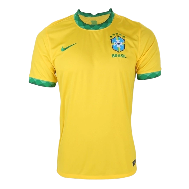 CAMISOLA RETRO DO BRASIL 20/21 AMARELO