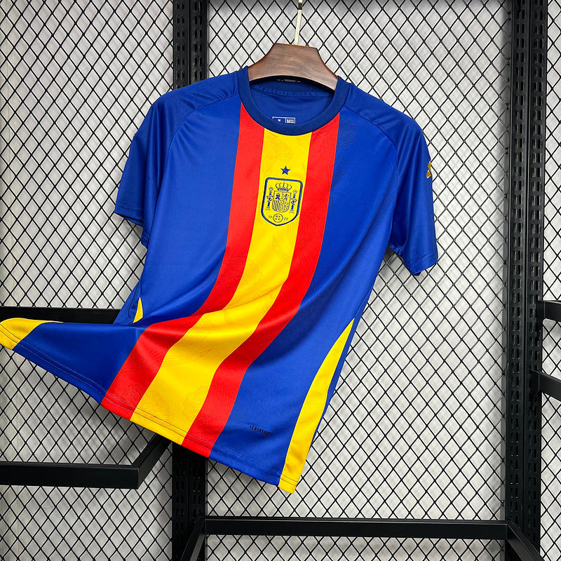 CAMISOLA DA SELEÇÃO DA ESPANHA 24/25 AZUL