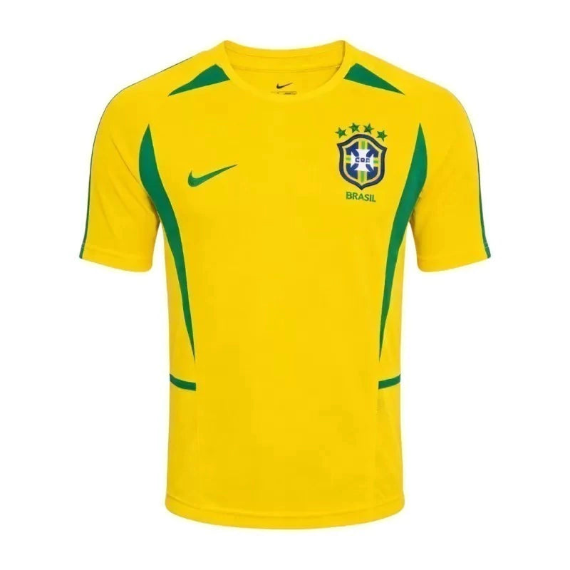 CAMISOLA RETRO DO BRASIL 01/02 AMARELO