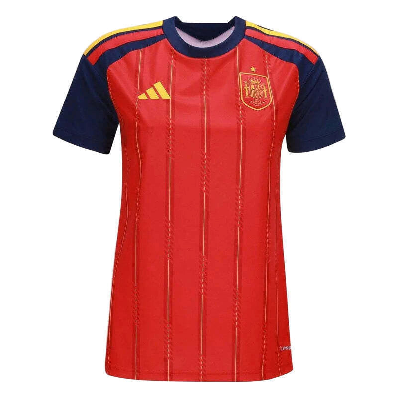 CAMISOLA FEMININA DA ESPANHA 26/27 VERMELHO