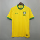 CAMISOLA RETRO DO BRASIL 20/21 AMARELO